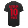 Bayer Leverkusen Florian Wirtz #10 Hemmatröja 2023-24 Korta ärmar